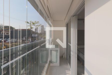 Varanda  de kitnet/studio para alugar com 1 quarto, 26m² em Tatuapé, São Paulo