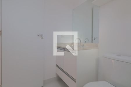 Banheiro  de kitnet/studio para alugar com 1 quarto, 26m² em Tatuapé, São Paulo