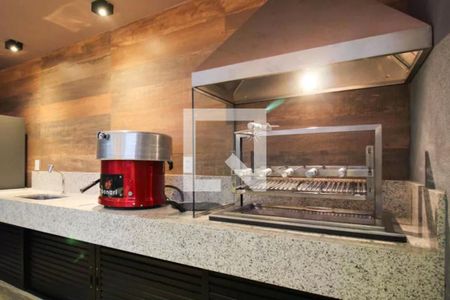 Studio à venda com 27m², 1 quarto e sem vaga Studio à venda com 27m², 1 quarto e sem vagaÁrea comum - Churrasqueira