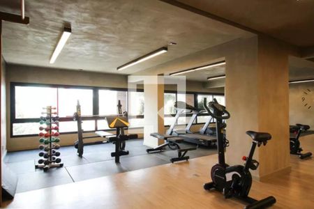 Studio à venda com 27m², 1 quarto e sem vaga Studio à venda com 27m², 1 quarto e sem vagaÁrea comum - Academia