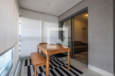 Varanda de apartamento para alugar com 1 quarto, 50m² em Pinheiros, São Paulo