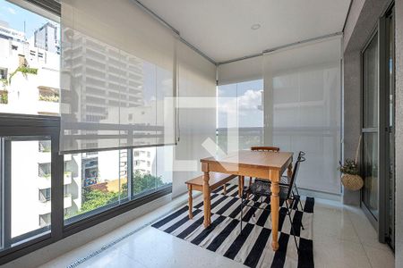 Varanda de apartamento para alugar com 1 quarto, 50m² em Pinheiros, São Paulo