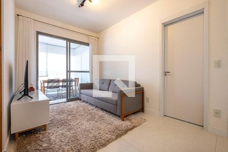 Sala de apartamento para alugar com 1 quarto, 50m² em Pinheiros, São Paulo