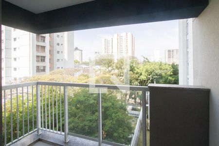 Varanda de apartamento à venda com 2 quartos, 53m² em Chácara Santo Antônio (zona Sul), São Paulo