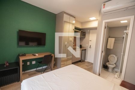 Quato/Cozinha de kitnet/studio à venda com 1 quarto, 22m² em Centro Histórico de São Paulo, São Paulo
