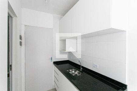 Cozinha de kitnet/studio para alugar com 1 quarto, 22m² em Cidade Mãe do Céu, São Paulo