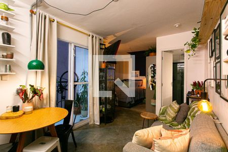 Sala de kitnet/studio para alugar com 1 quarto, 29m² em Brás, São Paulo