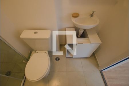 Banheiro de apartamento à venda com 1 quarto, 24m² em Sé, São Paulo