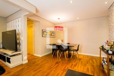 Sala de apartamento para alugar com 3 quartos, 89m² em Vila Gilda, Santo André