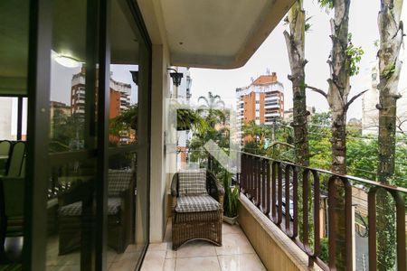 Varanda da Sala de apartamento para alugar com 4 quartos, 123m² em Jardim Ampliação, São Paulo