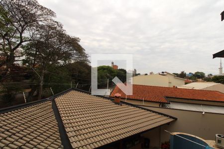 Casa à venda com 411m², 4 quartos e 5 vagasQuarto 4 (suíte master) - Vista da Sacada