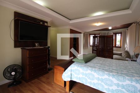 Casa à venda com 411m², 4 quartos e 5 vagasQuarto 4 (suíte master)