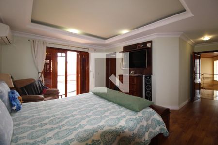 Casa à venda com 411m², 4 quartos e 5 vagasQuarto 4 (suíte master)