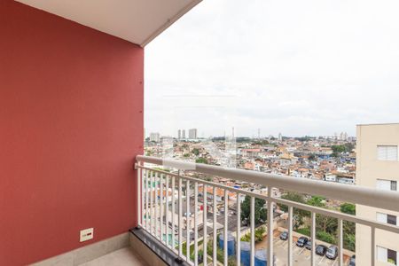 Varanda da Sala de apartamento para alugar com 3 quartos, 70m² em Vila Nova Alba, São Paulo