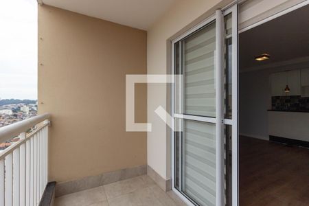 Varanda da Sala de apartamento para alugar com 3 quartos, 70m² em Vila Nova Alba, São Paulo