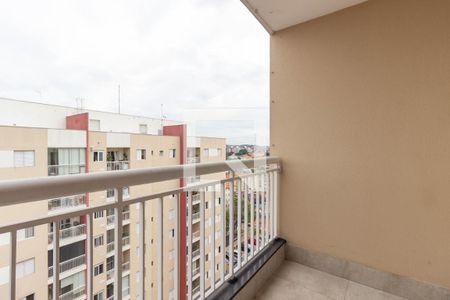 Varanda da Sala de apartamento para alugar com 3 quartos, 70m² em Vila Nova Alba, São Paulo
