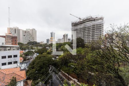 Varanda da Sala - Vista de apartamento para alugar com 3 quartos, 130m² em Paraíso, São Paulo
