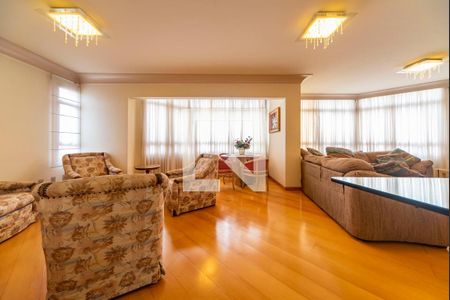 Sala de apartamento para alugar com 4 quartos, 195m² em Vila Gilda, Santo André