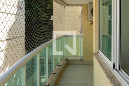 Varanda da sala de apartamento à venda com 3 quartos, 79m² em Pechincha, Rio de Janeiro