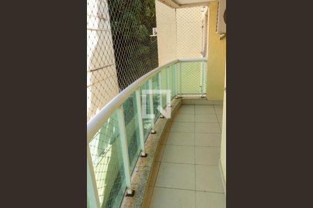 Varanda da sala de apartamento à venda com 3 quartos, 79m² em Pechincha, Rio de Janeiro