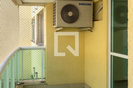 Varanda da sala de apartamento à venda com 3 quartos, 79m² em Pechincha, Rio de Janeiro