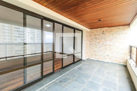 Varanda de apartamento para alugar com 4 quartos, 193m² em Jardim Monte Kemel, São Paulo