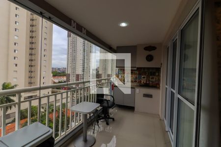 Varanda gourmet de apartamento para alugar com 2 quartos, 62m² em Jardim Monte Kemel, São Paulo