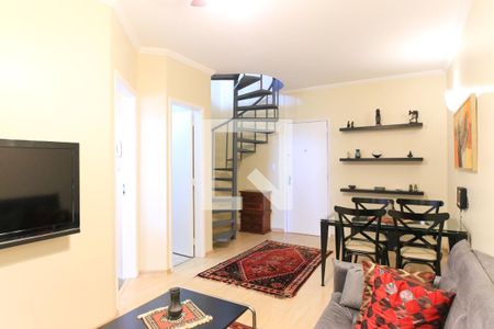 Sala de apartamento para alugar com 1 quarto, 62m² em Centro, São José dos Campos