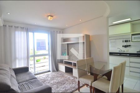 Sala de apartamento para alugar com 1 quarto, 40m² em Igara, Canoas