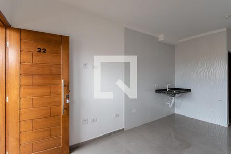Sala/Cozinha de apartamento para alugar com 2 quartos, 42m² em Vila São Francisco (zona Leste), São Paulo