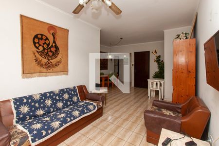 Sala de apartamento para alugar com 3 quartos, 130m² em Jardim Las Palmas, Guarujá