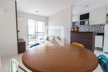 Sala de jantar de apartamento para alugar com 2 quartos, 54m² em Vila Dom Pedro Ii, São Paulo