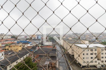 Vista Varanda Sala/Cozinha de apartamento para alugar com 2 quartos, 47m² em Parque Paineiras, São Paulo