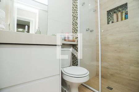 Apartamento à venda com 65m², 2 quartos e 1 vagaBanheiro Social