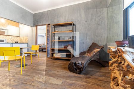 Sala de apartamento à venda com 2 quartos, 74m² em Campos Elíseos, São Paulo