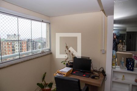 Varanda da Sala de apartamento para alugar com 3 quartos, 80m² em Centro, Diadema
