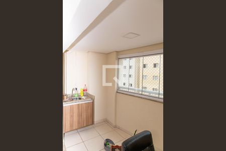 Varanda da Sala de apartamento para alugar com 3 quartos, 80m² em Centro, Diadema