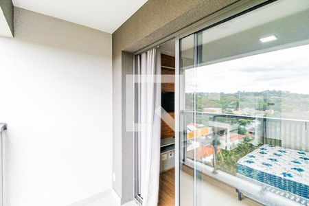 Varanda de kitnet/studio para alugar com 1 quarto, 24m² em Santo Amaro, São Paulo