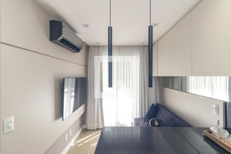 Sala de apartamento para alugar com 1 quarto, 28m² em República, São Paulo