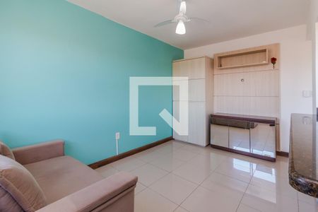 Sala de apartamento à venda com 1 quarto, 45m² em Santa Tereza, Porto Alegre
