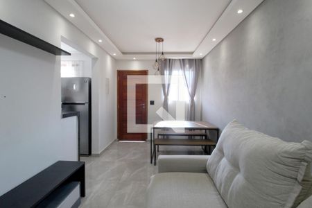 Sala de casa de condomínio para alugar com 2 quartos, 126m² em Conjunto Habitacional Júlio de Mesquita Filho, Sorocaba
