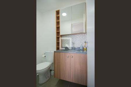 Banheiro de kitnet/studio para alugar com 1 quarto, 37m² em Vila Mariana, São Paulo