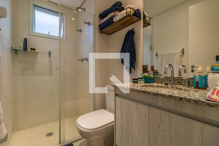 Apartamento à venda com 62m², 1 quarto e 1 vaga Apartamento à venda com 62m², 1 quarto e 1 vagaBanheiro da Suíte