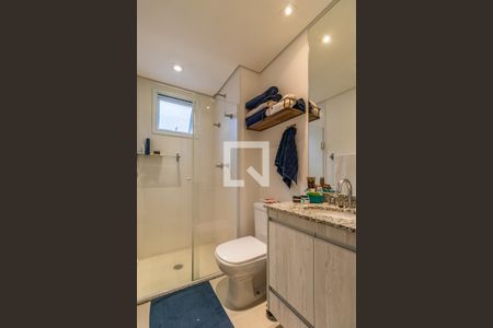 Apartamento à venda com 62m², 1 quarto e 1 vaga Apartamento à venda com 62m², 1 quarto e 1 vagaBanheiro da Suíte