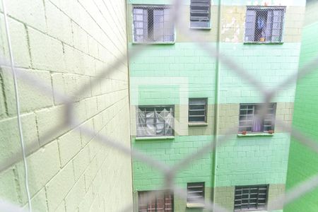 Vista sala de estar de apartamento à venda com 2 quartos, 52m² em Baeta Neves, São Bernardo do Campo