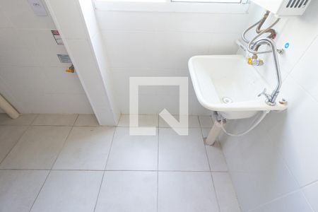 Apartamento para alugar com 36m², 2 quartos e 1 vagaDetalhe da Cozinha e Área de Serviço