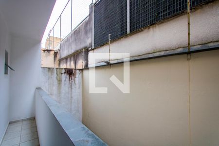 Varanda do quarto 1 de apartamento para alugar com 2 quartos, 70m² em Vila Pires, Santo André