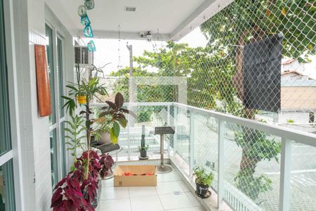 Varanda da Sala de apartamento para alugar com 2 quartos, 87m² em São Francisco, Niterói