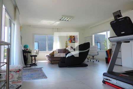 Sala de casa de condomínio para alugar com 3 quartos, 360m² em Rio Tavares, Florianópolis
