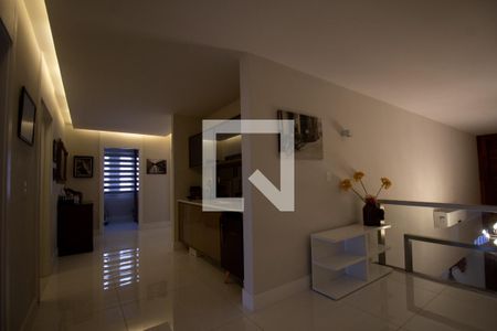 Hall dos Quartos de casa à venda com 4 quartos, 980m² em Barra da Tijuca, Rio de Janeiro
